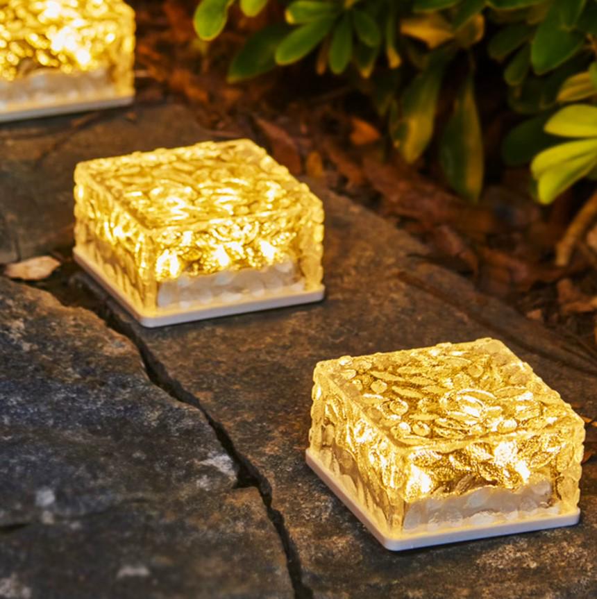 Фонарь на солнечной батарее садовый Ice cube Теплый белый (MX-00009025) - фото 7 Фонарь на солнечной батарее садовый Ice cube Теплый белый (MX-00009025) - фото 7