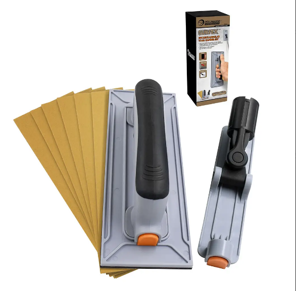 Терка прямоугольная для шлифования Rollingdog со сменной ручкой 225 мм (90156)