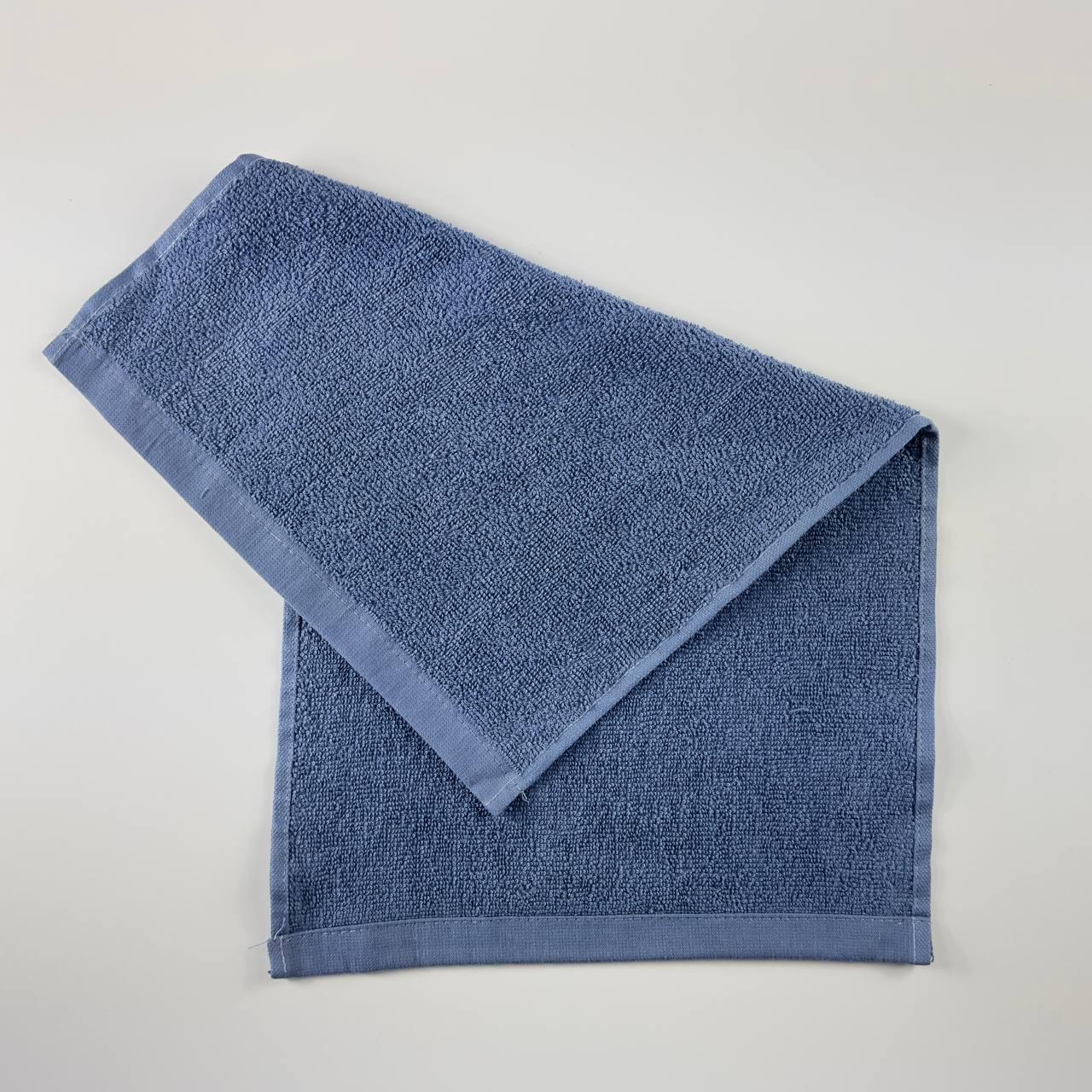 Полотенце махровое GM Textile 400 г/м2 30х50 см Деним (400-50-Denim) - фото 1