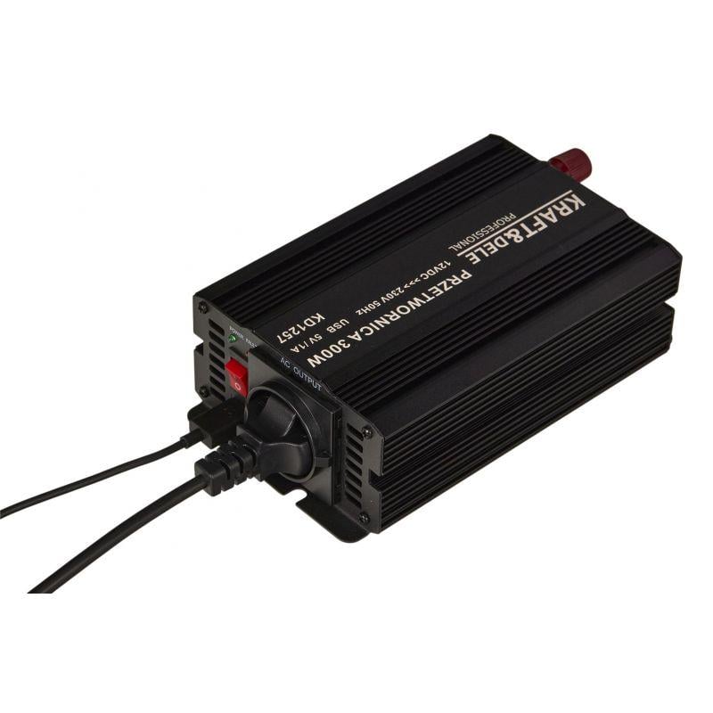 Перетворювач напруги а Вт омобільний Kraft&Dele KD1257 12 В на 230 В 300/600 Вт - фото 18 Перетворювач напруги а Вт омобільний Kraft&Dele KD1257 12 В на 230 В 300/600 Вт - фото 18