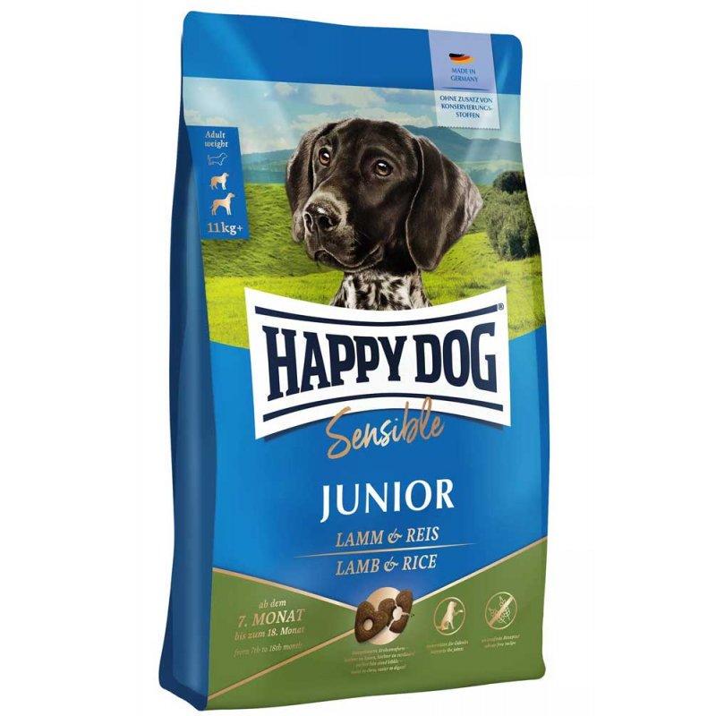 Корм для собак Happy Dog Sensible Junior Lamb and Rice з ягнятком та рисом для молодих собак 4 кг (61014)