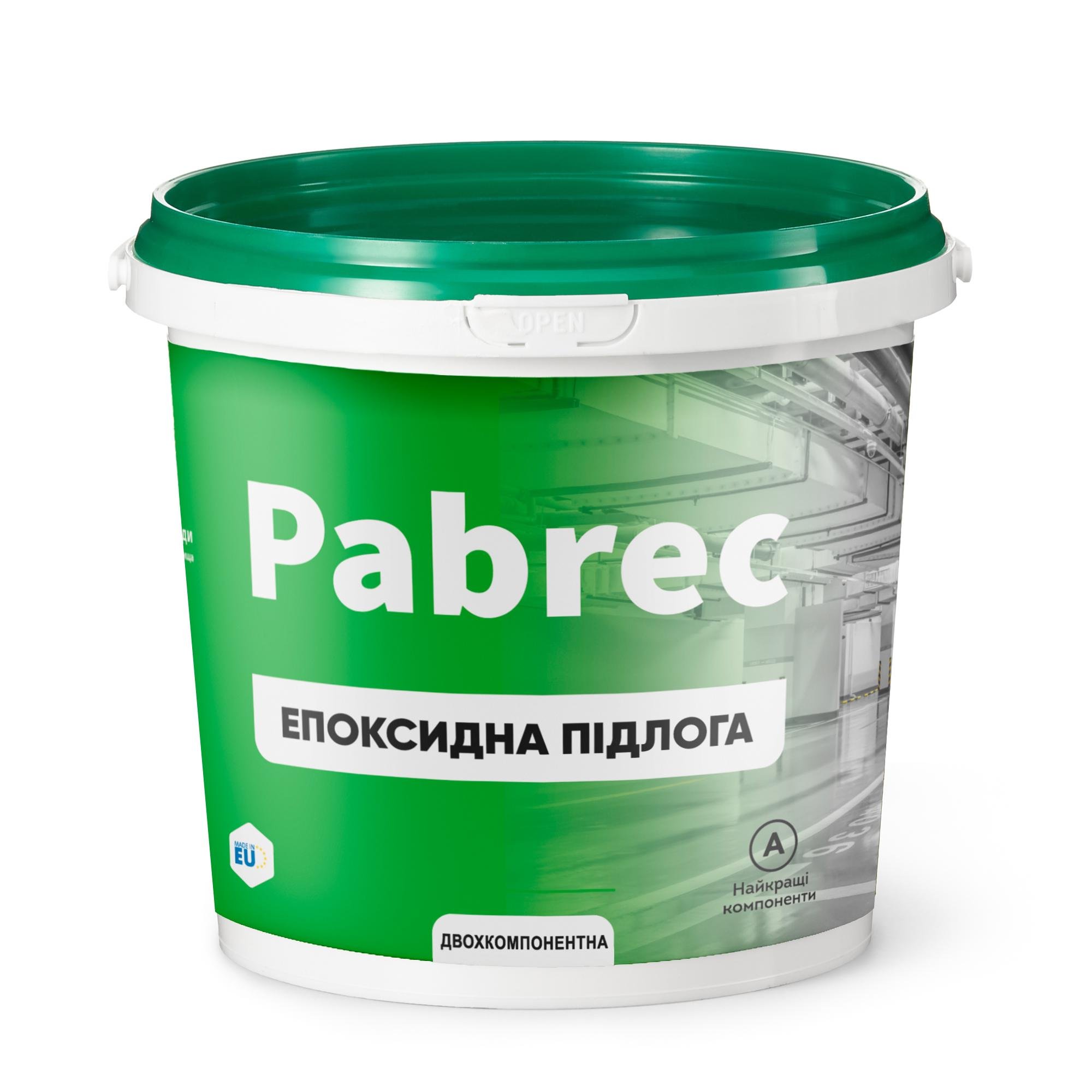 Эпоксидный пол Pabrec 10 кг на 30 м2 Синий