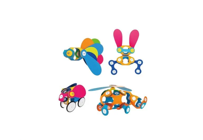 Конструктор магнітний 48 деталей Multicolor (155953)