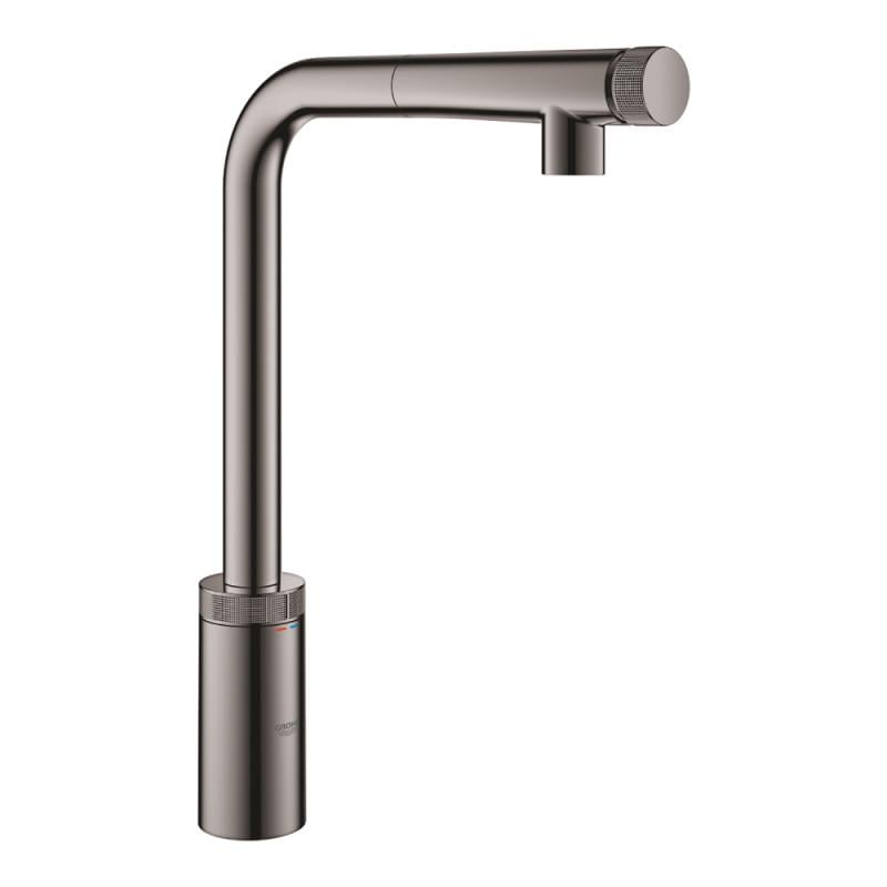 Смеситель для кухни Grohe Minta SmartControl 31613A00 с видвижной лейкой Черный (77849)