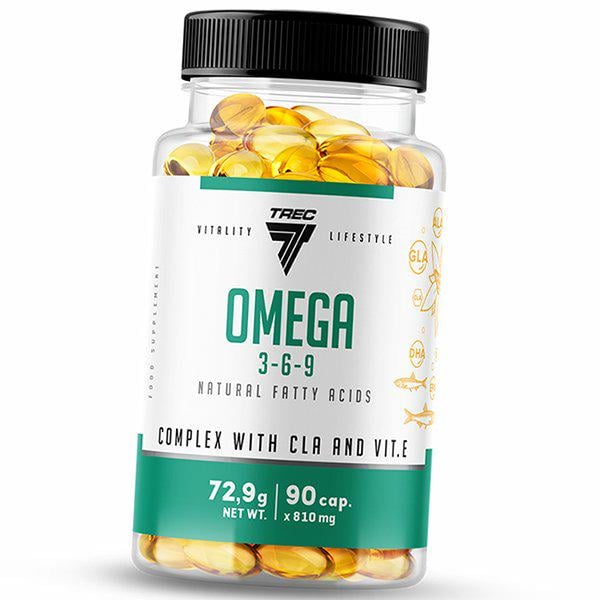 Омега 3 6 9 Trec Nutrition Omega 3-6-9 90 капс. (67101001)