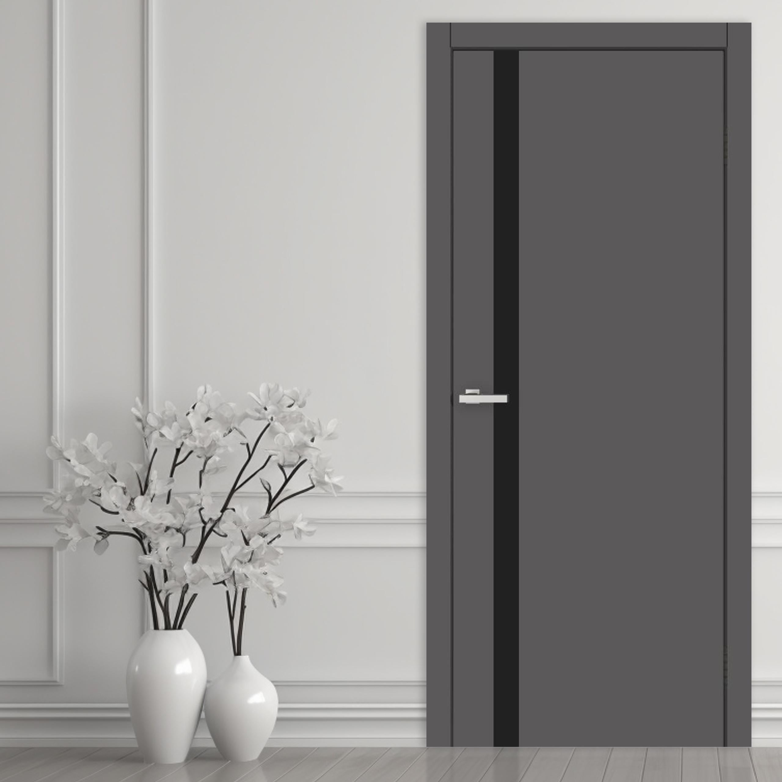 Двери Литва 2000х700 мм Графит (61037)