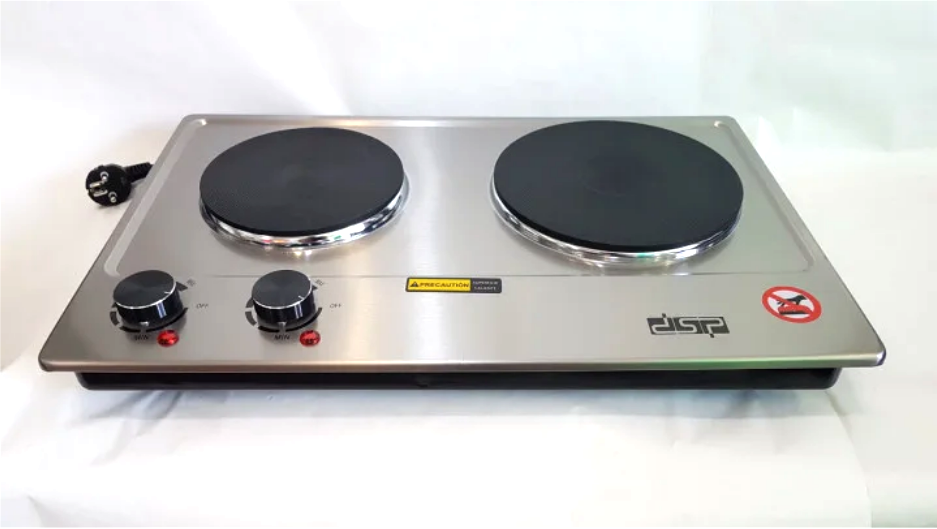 Плита электрическая DSP KD4047 на 2 конфорки настольная - фото 4