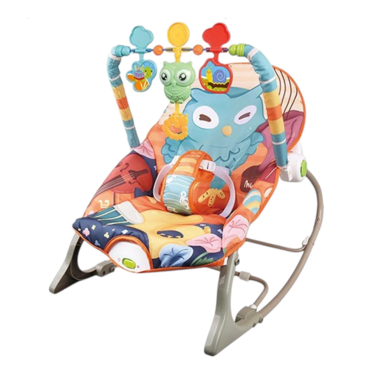 Детский шезлонг Rocker убаюкивающий центр для новорожденных детей детское кресло и качели (68155-1)