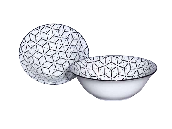 Набор салатников SNT Винтажный сапфир 18 см 3 шт. (050-38-04)