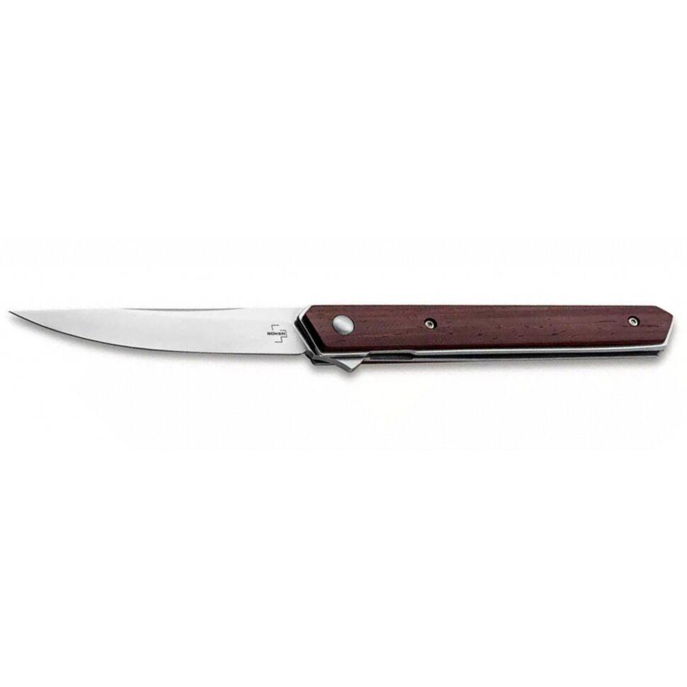 Туристические нож складной Boker Plus Kwaiken Air Cocobolo Wooden (01BO168) - фото 2