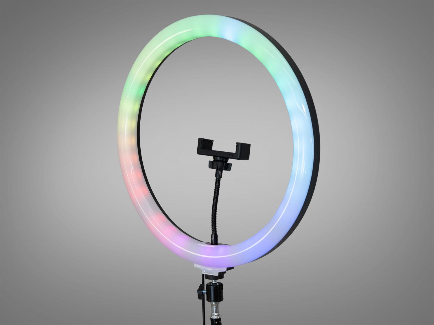 Кольцевая лампа RGB без штатива 26 см (SL-14RGB) - фото 2 Кольцевая лампа RGB без штатива 26 см (SL-14RGB) - фото 2