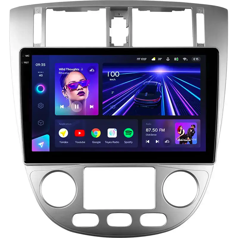 Автомагнитола штатная Teyes CC3 2K для Chevrolet Lacetti 2004-2013/Buick Excelle 2004-2013 Android CC3 2K 4+64G Wi-Fi+4G вариант F2 (1831954000)
