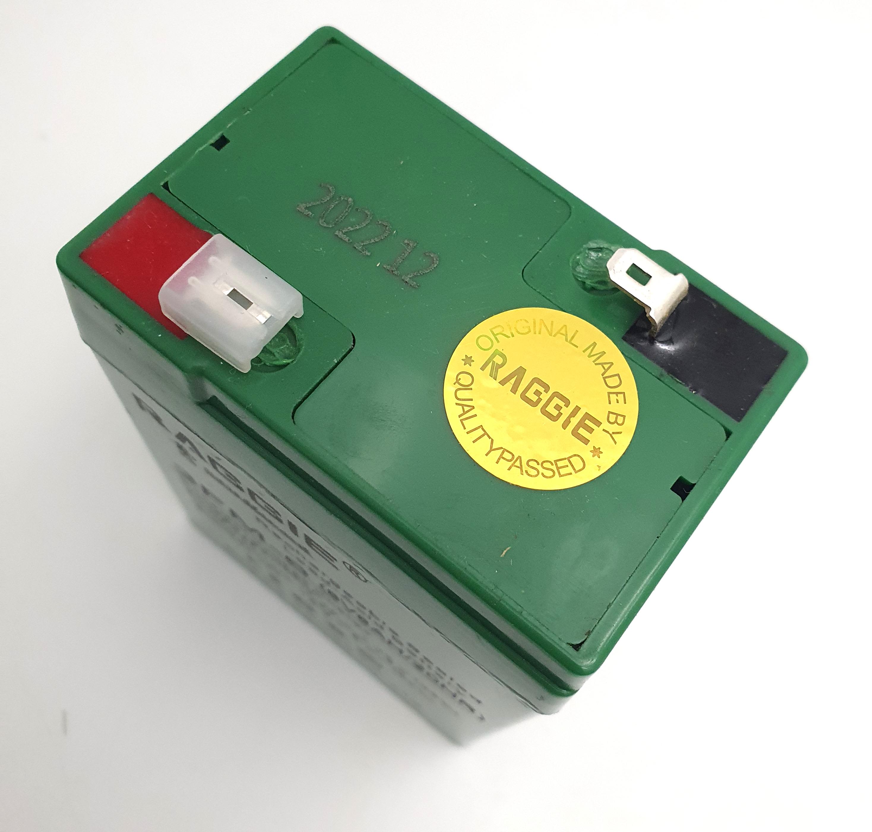 Акумулятор RAGGiE 3FM-6 6V 6A - фото 2 Акумулятор RAGGiE 3FM-6 6V 6A - фото 2