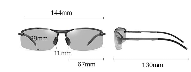 Чоловічі сонцезахисні окуляри CoolPandas ультралегкі з поляризацією - фото 8 Чоловічі сонцезахисні окуляри CoolPandas ультралегкі з поляризацією - фото 8