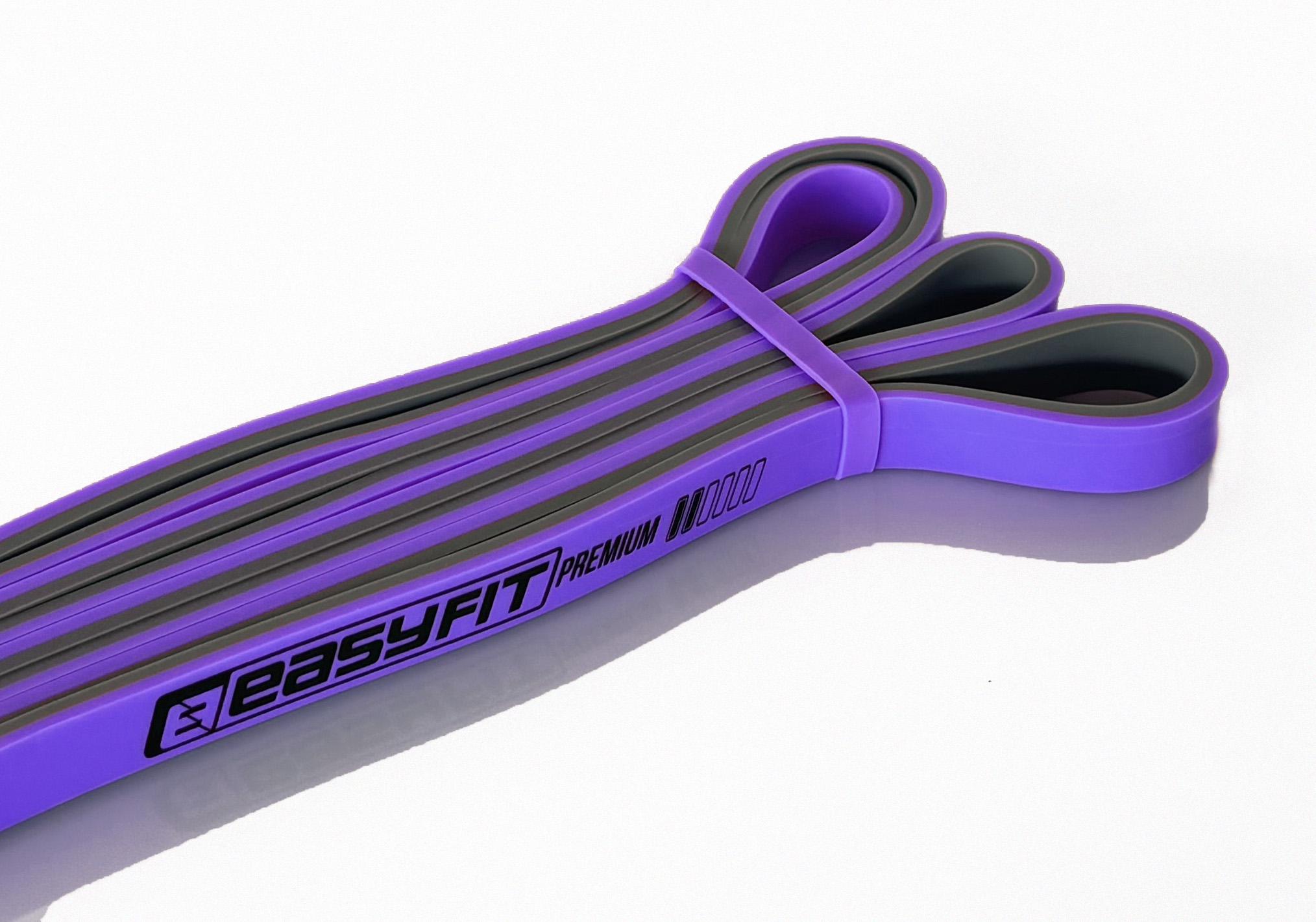 Гумова петля Power Bands двошарова для підтягувань 7-15 кг Фіолетовий/Сірий (EF-7-15) - фото 3 Гумова петля Power Bands двошарова для підтягувань 7-15 кг Фіолетовий/Сірий (EF-7-15) - фото 3