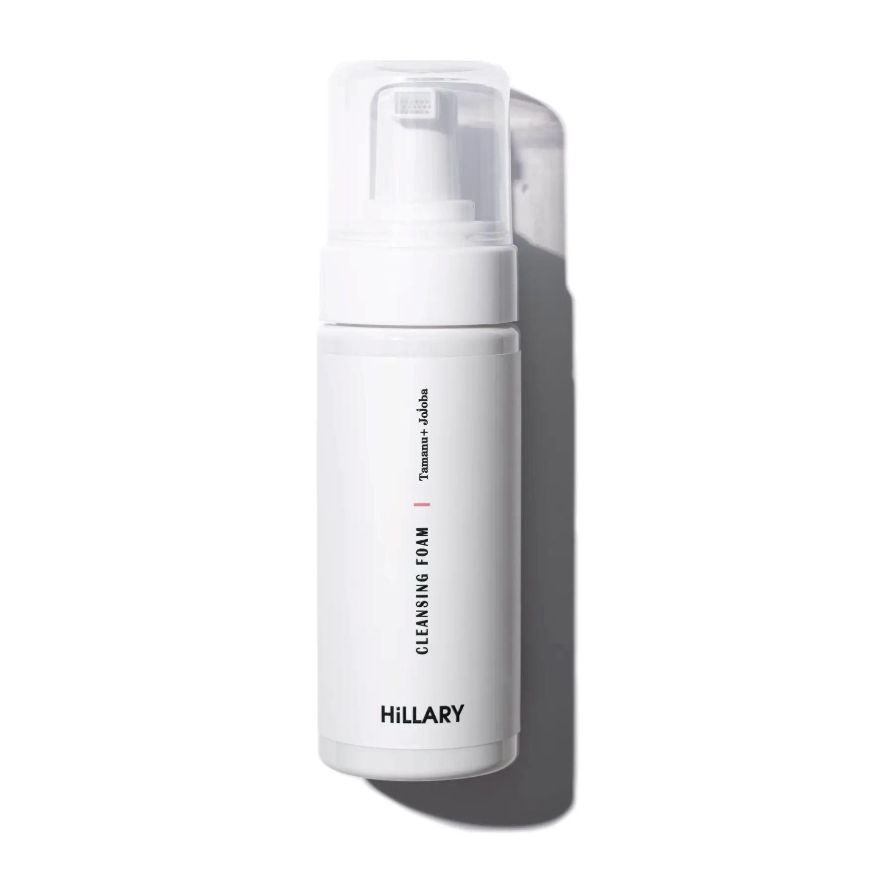 Пінка очищуюча Hillary Cleansing Foam Tamanuwith Jojoba oil для жирної та комбінованої шкіри (HI-08-062)