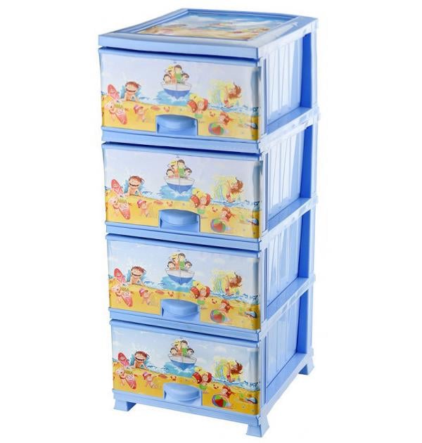 Комод пластиковый Efe Plastics Пляж (MR12260)