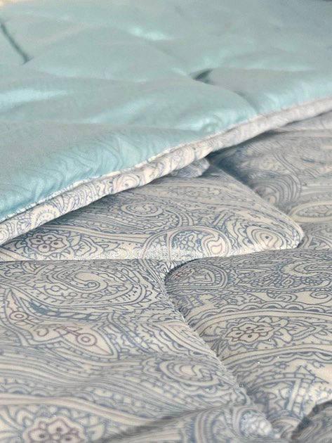 Ковдра літня бавовняне волокно євро 200х215 см Блакитний (15265878) - фото 2 Ковдра літня бавовняне волокно євро 200х215 см Блакитний (15265878) - фото 2