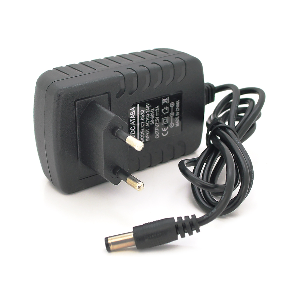 Адаптер питания импульсный Yoso 5В 3А для устройств 5,5/2,5 мм 0,9 м (YUT_V2425)