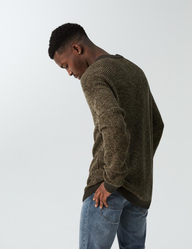 Светр чоловічий Diverse SOLDAR L Хакі меланж (5902598774163) - фото 3 Светр чоловічий Diverse SOLDAR L Хакі меланж (5902598774163) - фото 3