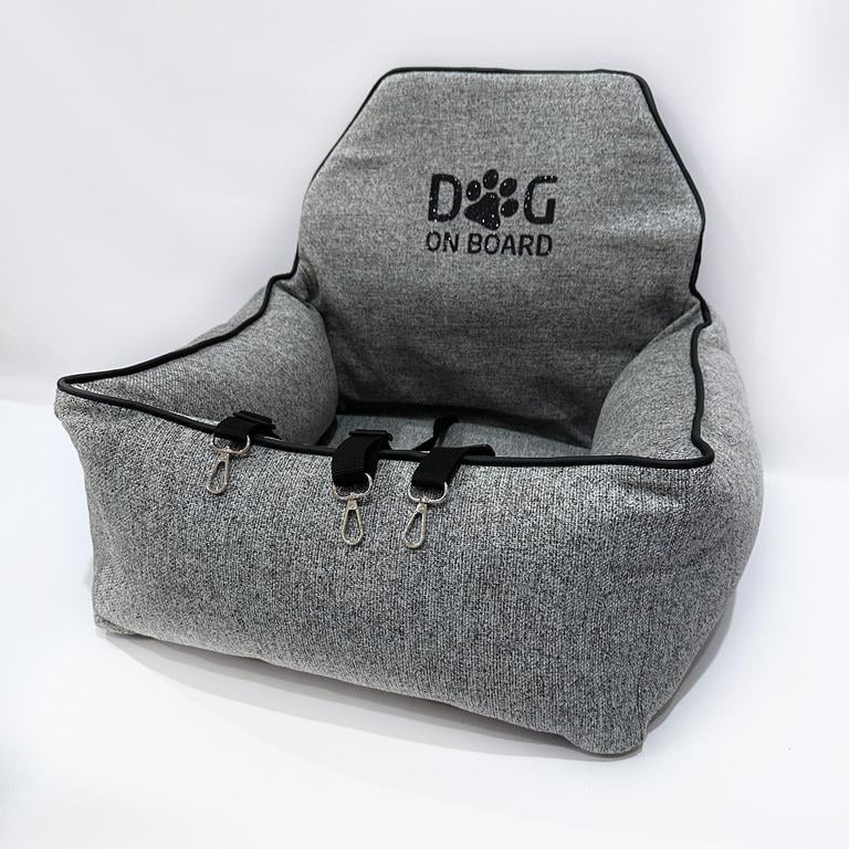 Автокрісло для собак Amore mio Cane Medium до 10 кг 60х50х25 см Grey (CS-0033) Автокрісло для собак Amore mio Cane Medium до 10 кг 60х50х25 см Grey (CS-0033)