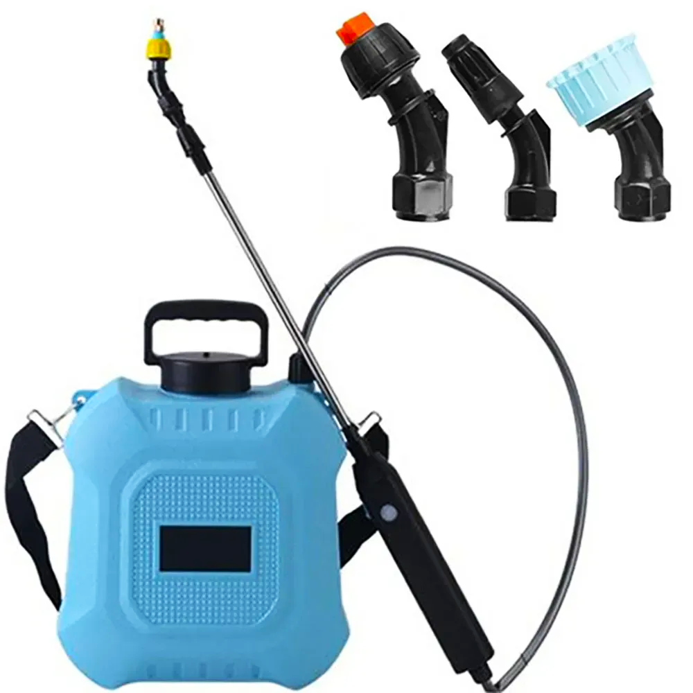 Опрыскиватель аккумуляторный с 3 насадками 6 л USB (234581385)