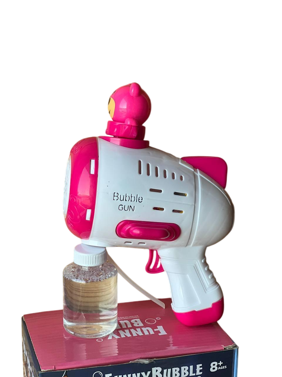 Генератор бластер/игрушка-пистолет мыльных пузырей с LED-подсветкой (AND 388-10)