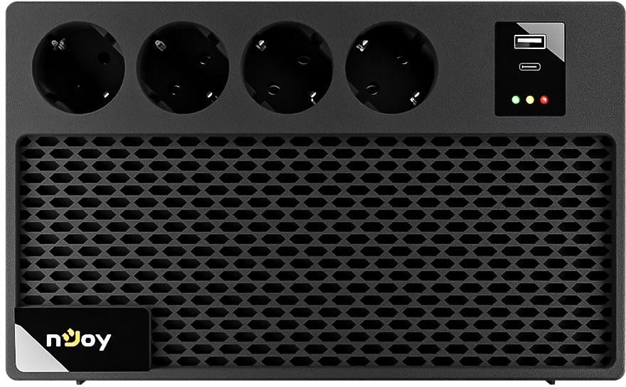 Джерело безперебійного живлення nJoy Renton 650 Plus 650 VA/360 Вт з портами USB (UPCSBLS665TRPCG01B) - фото 3