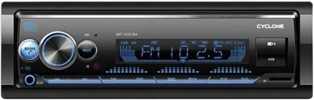 Автомагнітола 1 дін CYCLONE MP-1024 BA (102-490)