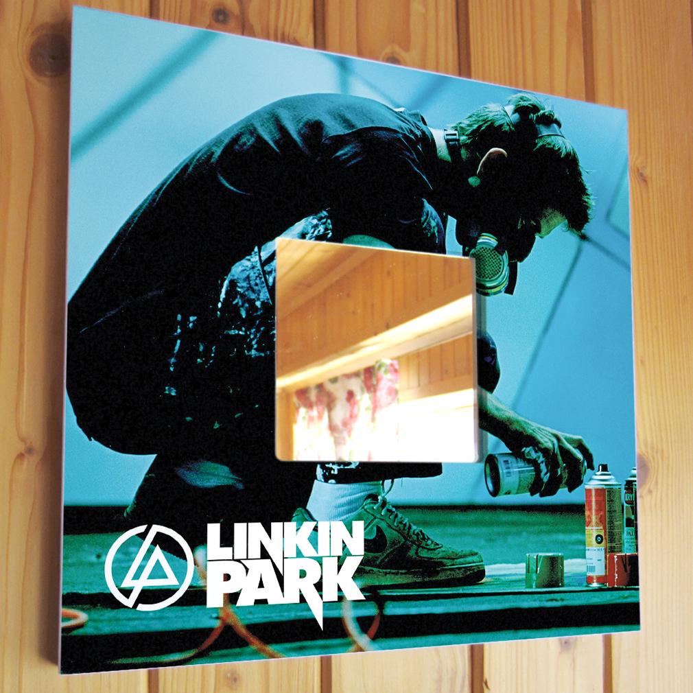 Зеркало декоративное Группа 'Linkin Park' 260х260 мм (M04509)
