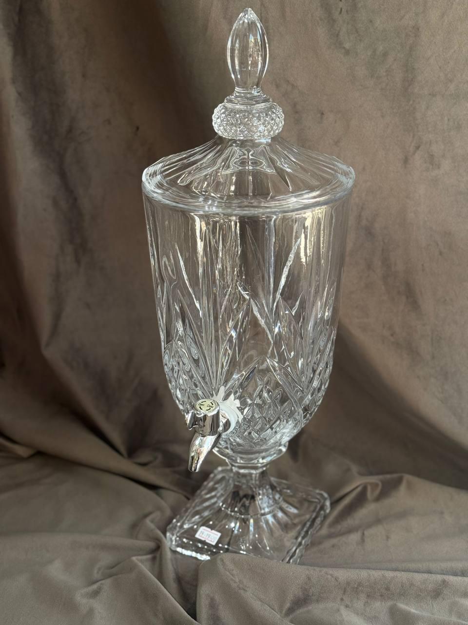 Лимонадница Elisey стеклянная 3 л Прозрачный (9229-003) Лимонадница Elisey стеклянная 3 л Прозрачный (9229-003)