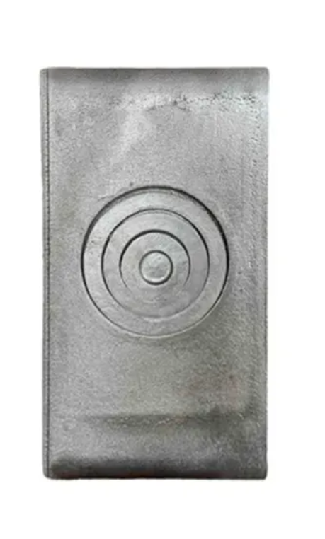 Плита варочная чугунная 1 конфорка с кольцами 620х310 мм (0004) Плита варочная чугунная 1 конфорка с кольцами 620х310 мм (0004)