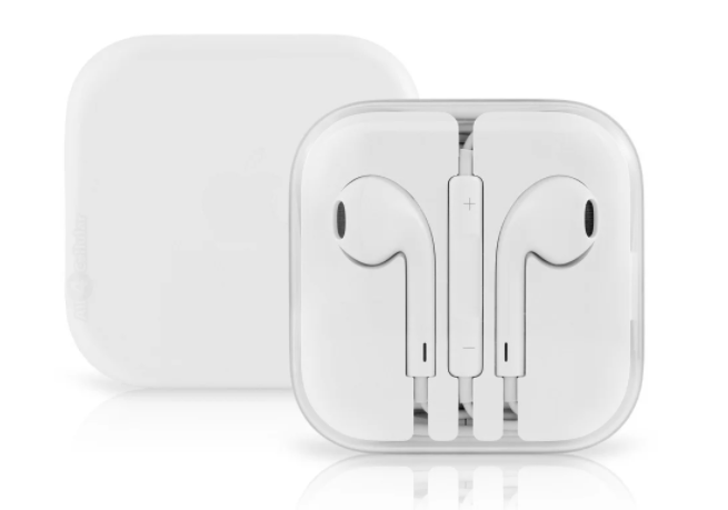 Наушники для телефона EarPods проводная гарнитура Белый (KG-1322)