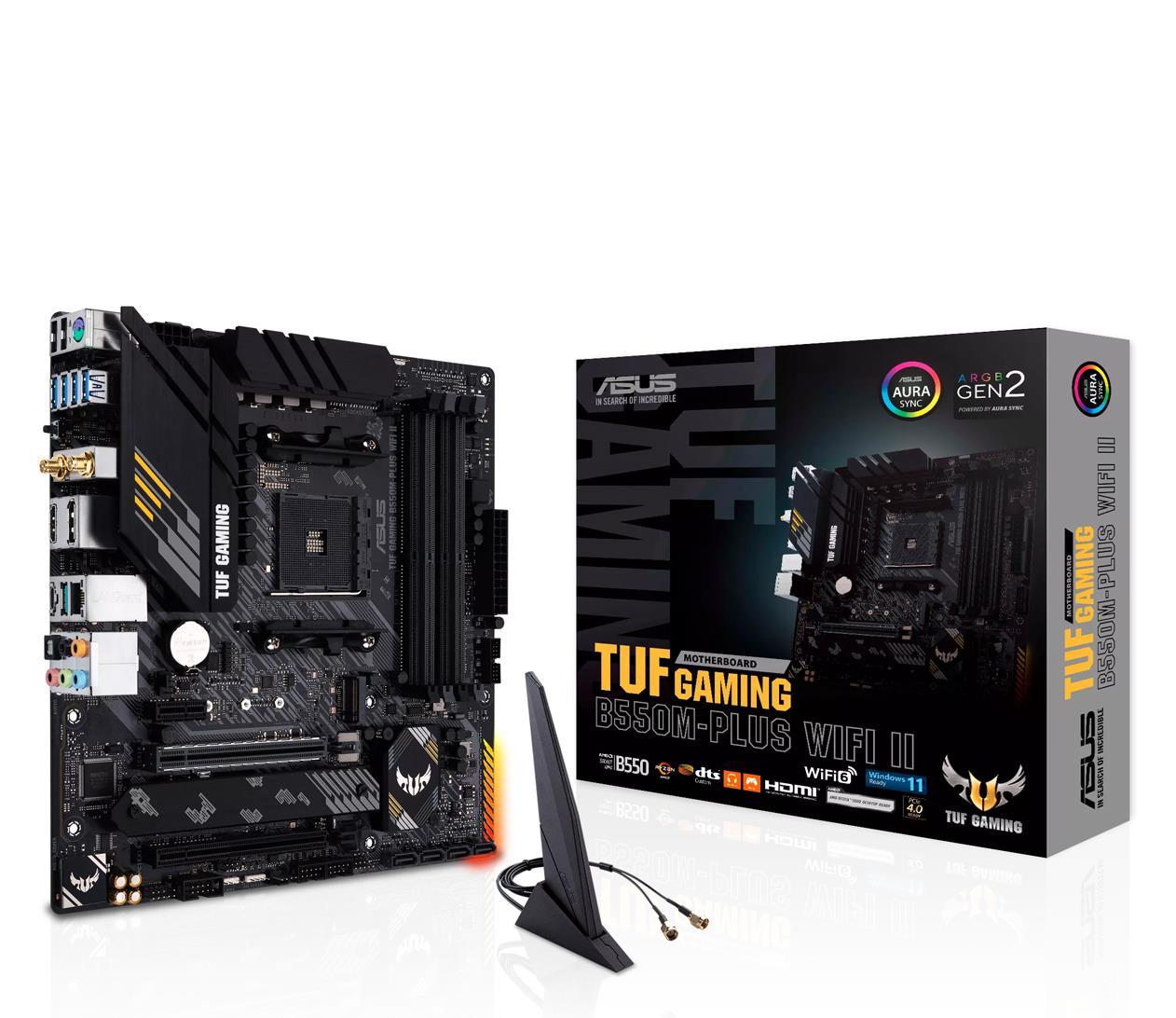 Материнська плата Asus TUF GAMING B550M-PLUS WIFI II (90MB19Y0-M0EAY0)