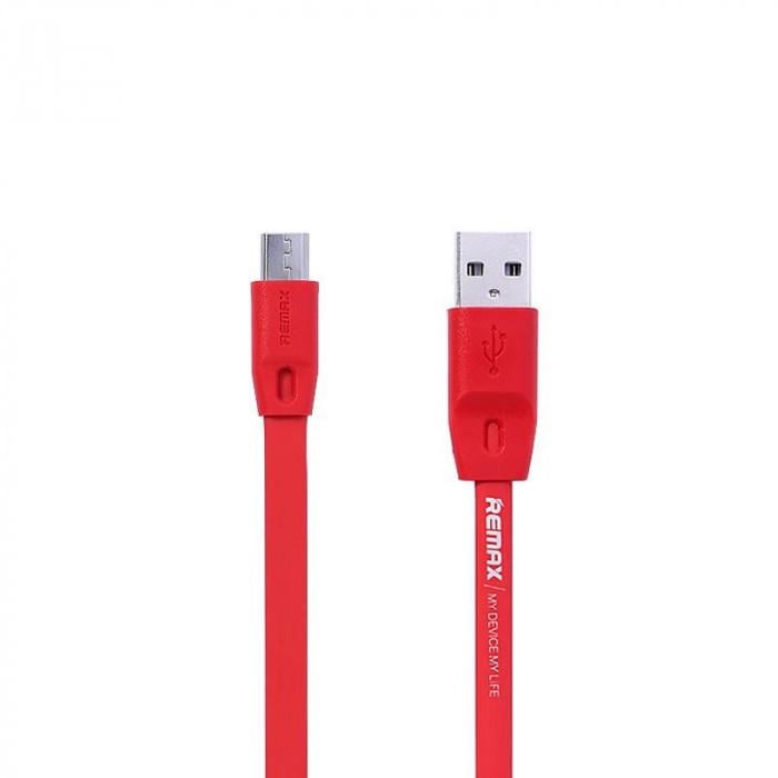 Кабель Remax RC-001m USB МicroUSB Full Speed 2 м Красный (2000700008076)