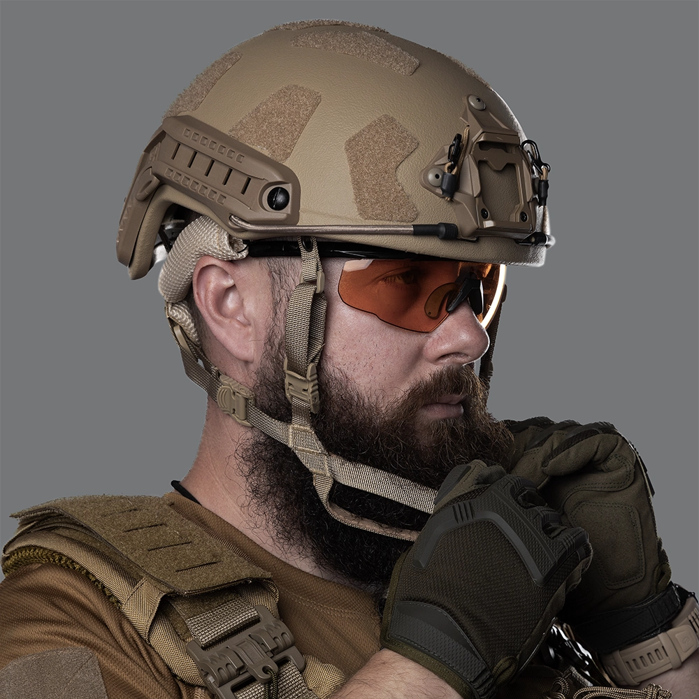 Шолом FAST VELCRO SPECPROM рівень захисту NIJ IIIA L Койот - фото 12 Шолом FAST VELCRO SPECPROM рівень захисту NIJ IIIA L Койот - фото 12