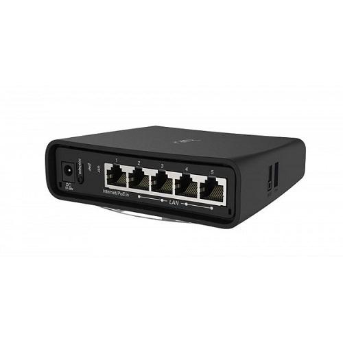Маршрутизатор MikroTik RBD52G-5HacD2HnD-TC hAP ac2 with 716MHz CPU 128MB RAM 5xGbit LAN построенный (564862) - фото 3