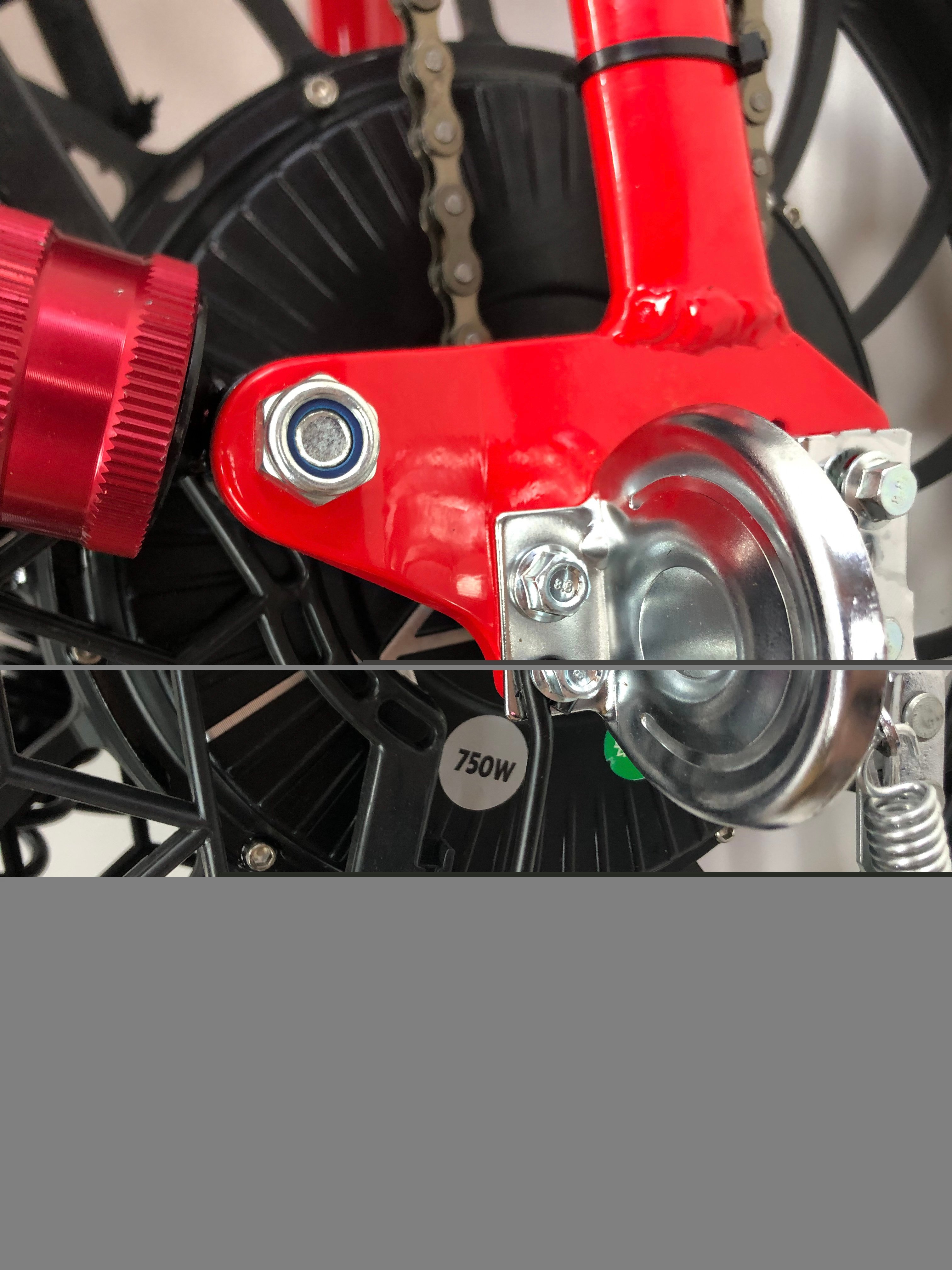 Електровелосипед MINAKO PRO 20" 600W 60V 21Ah Червоний - фото 6 Електровелосипед MINAKO PRO 20" 600W 60V 21Ah Червоний - фото 6