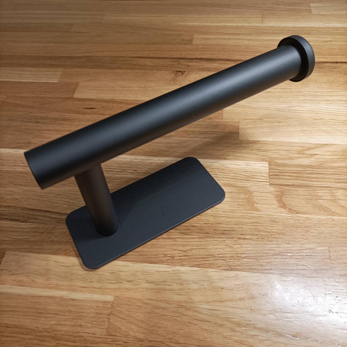 Тримач туалетного паперу Fumei F-200 із нержавіючої сталі на клейкій стрічці Чорний (3240) - фото 4 Тримач туалетного паперу Fumei F-200 із нержавіючої сталі на клейкій стрічці Чорний (3240) - фото 4