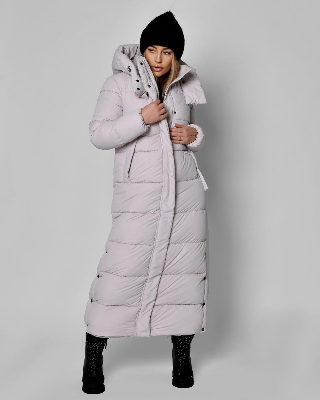 Пуховик X-Woyz LS-8898-4 XS Холодный бежевый (2000002512868) - фото 3 Пуховик X-Woyz LS-8898-4 XS Холодный бежевый (2000002512868) - фото 3