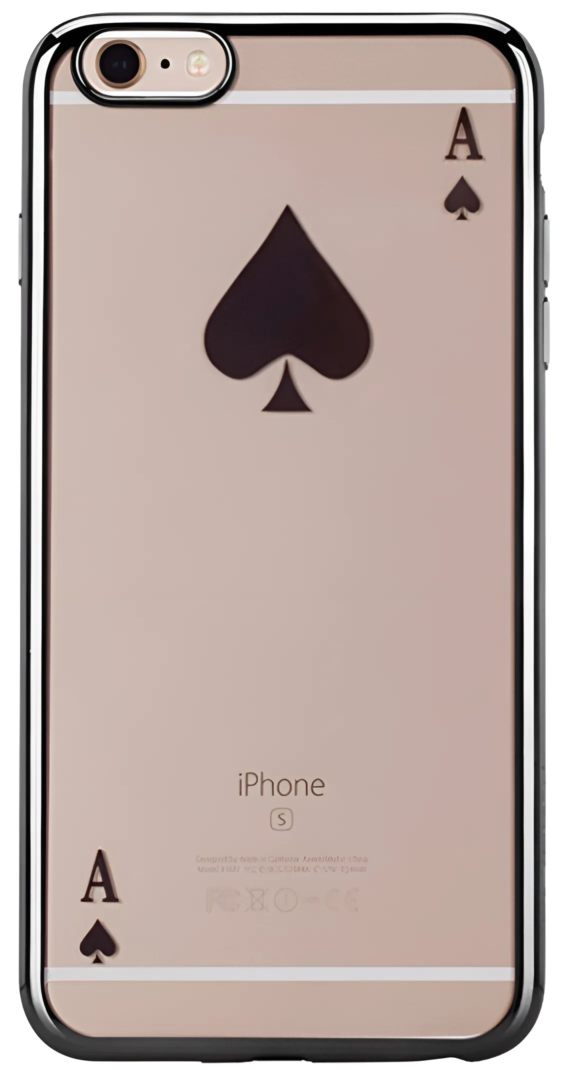 Чехол-накладка Momax Poker Case for iPhone 6/6S, Gray (CXAPIP6SLL)