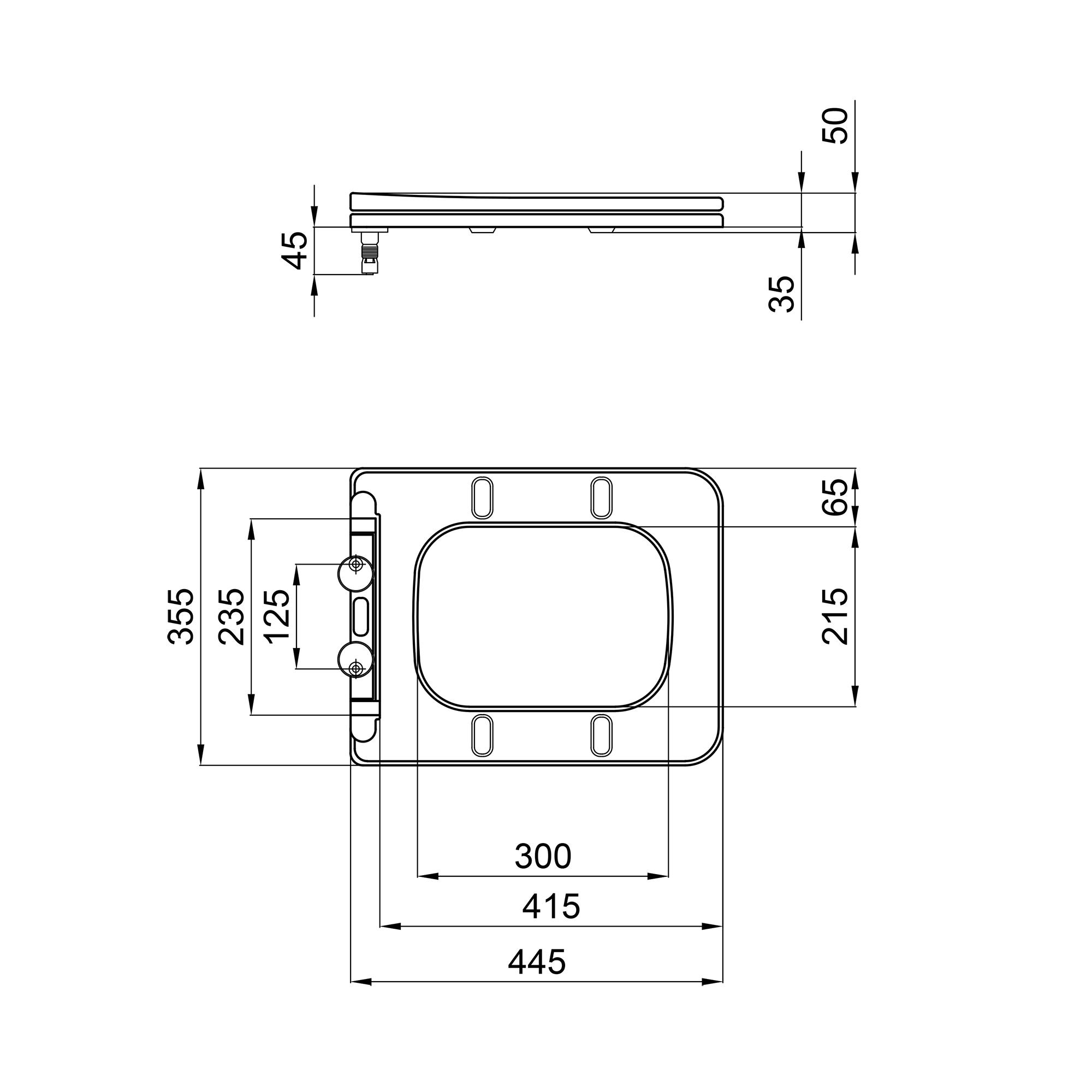 Сидіння для унітазу Qtap Kalao QT08991213AW з мікроліфтом Slim (SD00049380) - фото 2