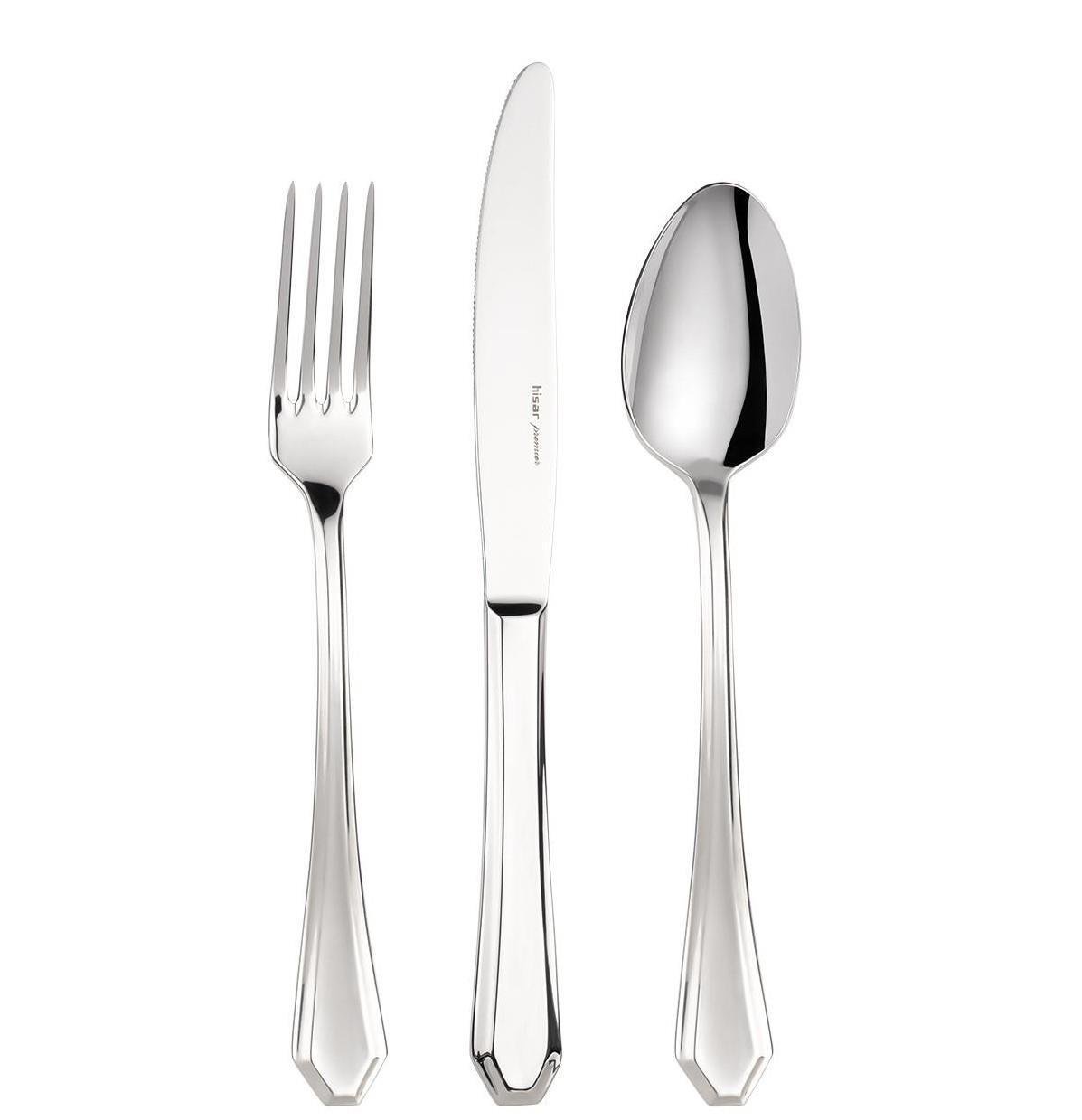 Набір столових приборів Hisar RIVA у подарунковій коробці 24 предмети