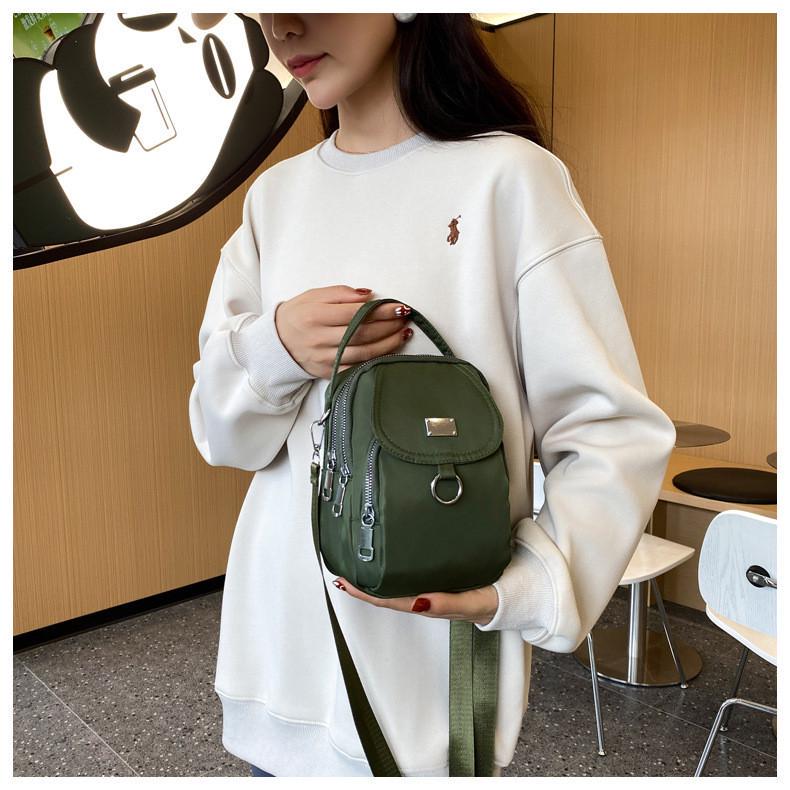 Жіноча сумка класична 10649 крос-боді Зелений (29472155) - фото 5