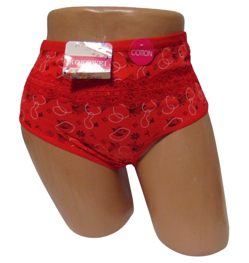 Трусы женские Kokowei 3644 3XL Красный (2058274063)