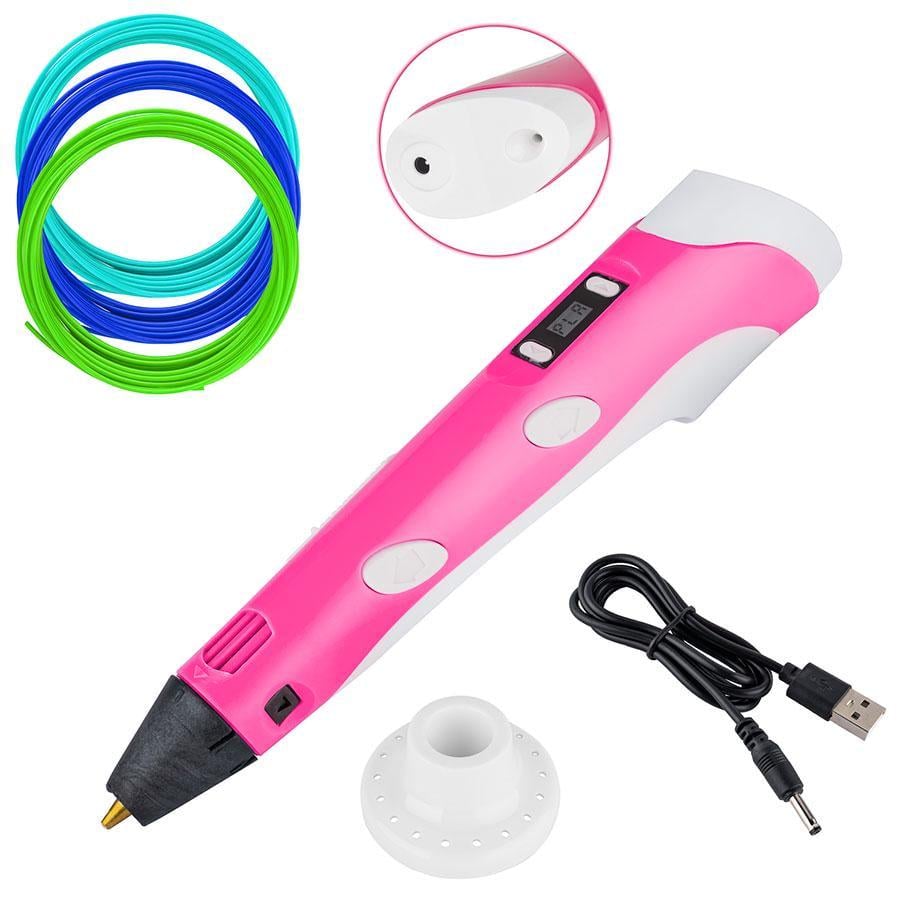 3D ручка з PLA-пластиком Рожевий (286634) - фото 2 3D ручка з PLA-пластиком Рожевий (286634) - фото 2