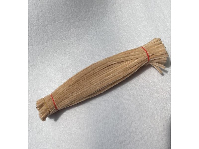 Синельная проволока d 5 мм 30 см 90 шт. Коричневый (19088) Синельная проволока d 5 мм 30 см 90 шт. Коричневый (19088)