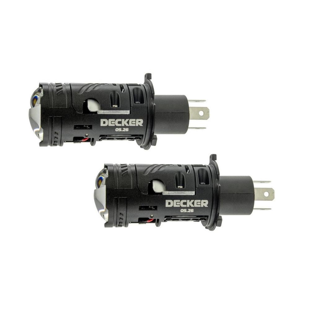 Світлодіодні лампи Decker LED RGX-02 CanBus 5.5K H4 45W 65W 12000Lm 2 шт. (НФ-00009456-2)