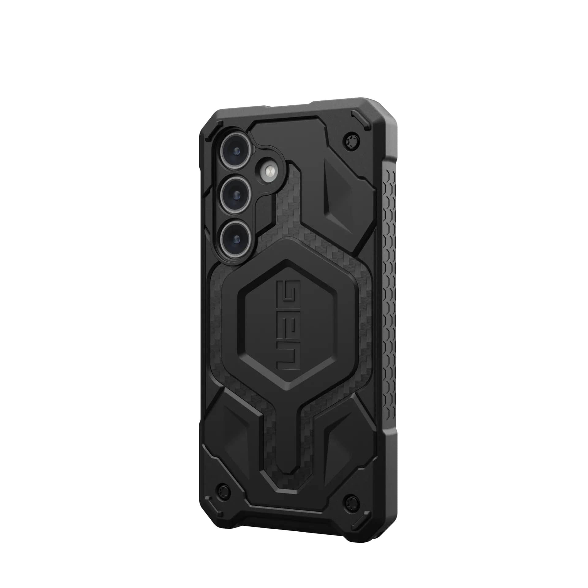 Чохол захисний для телефону UAG Monarch Pro Samsung Galaxy S24 Black/Carbon - фото 2