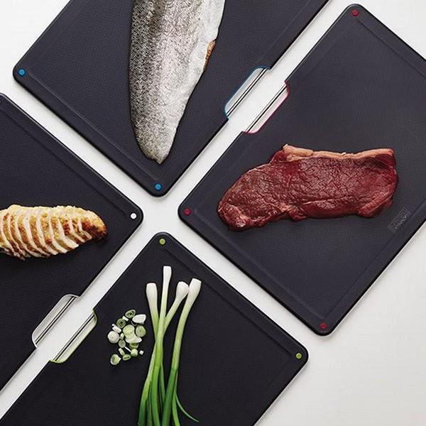 Набор разделочных досок Joseph Joseph Folio Silver Large (60170) - фото 4 Набор разделочных досок Joseph Joseph Folio Silver Large (60170) - фото 4